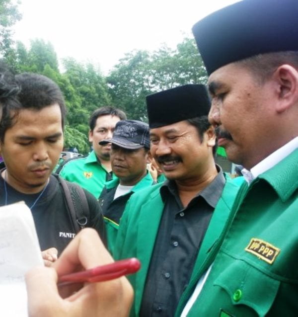 Irgan Chairul Mahfiz (DPP PPP) Caleg Dapil banten III Tangerang Raya