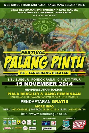Festival palang Pintu se-Tangerang Selatan (Tangsel)