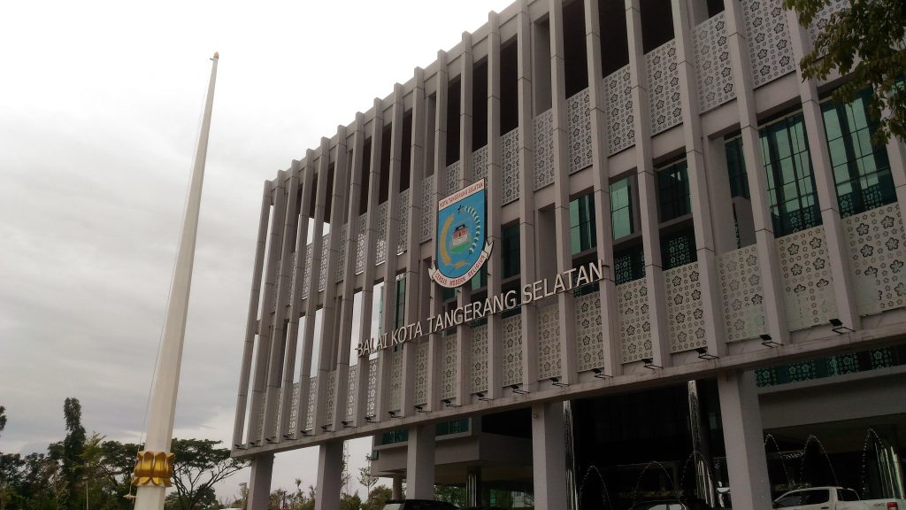 Gedung Balai iKotai iTangerangi iSelatani Tangsel Dok 