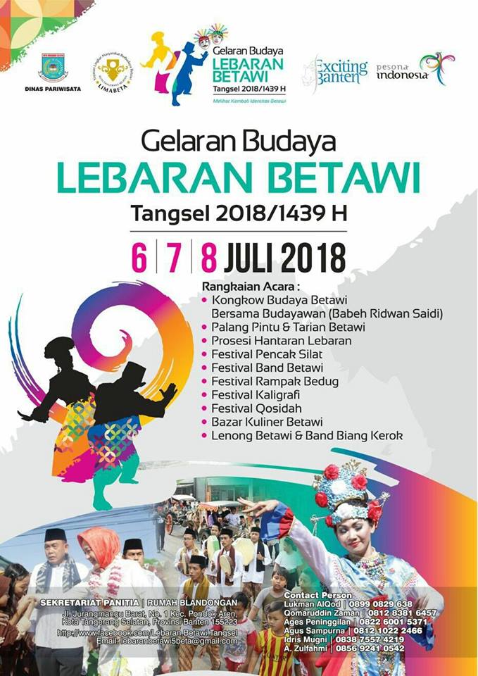 Acara Lebaran Betawi Tangsel 2018