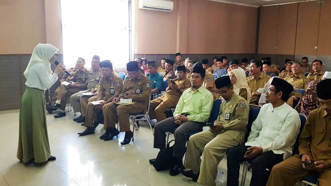 Kemenag Tangsel Adakan Sosialisasi Gerakan Wakaf Uang