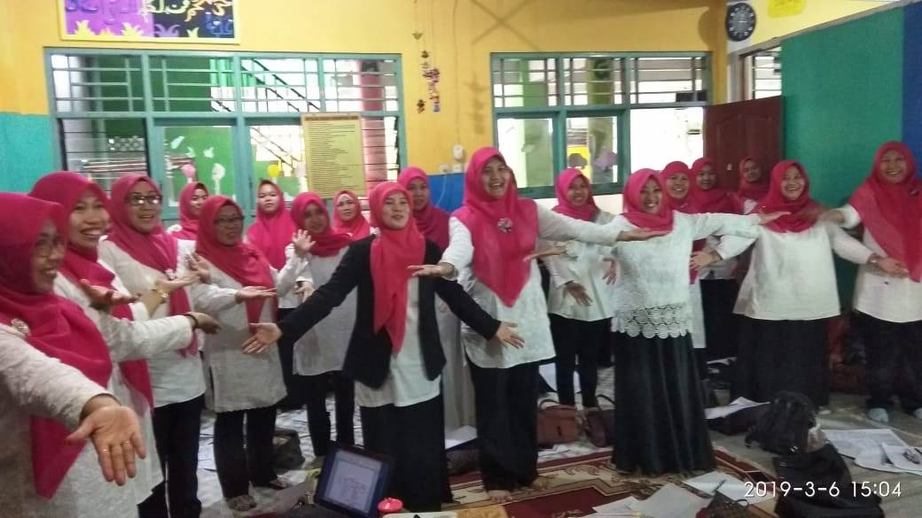 Guru RA Kecamatan Serut dan Pamulang, Tangsel, Siap Menyongsong Generasi Milenial