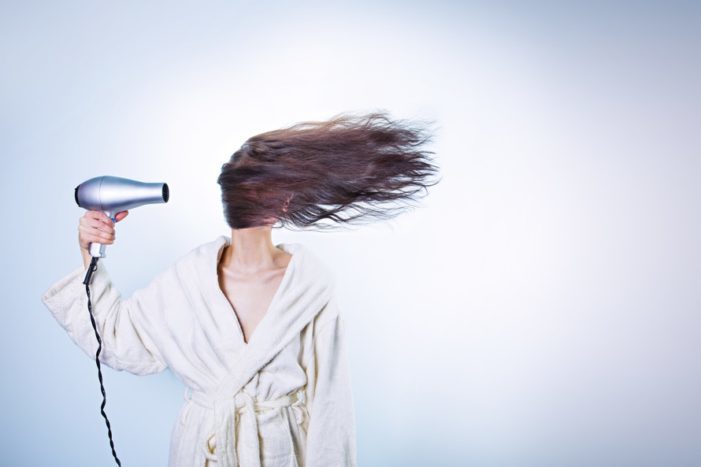 pakai hairdryer
