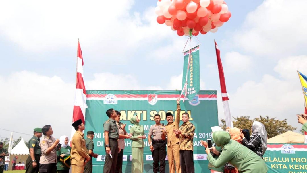 Pencanangan TNI Manunggal KB Kesehatan Tingkat Kota Tangsel 2019