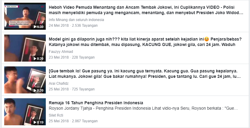 [BERITA] Kasus ABG Ancam Tembak Jokowi Akhirnya Selesai di Luar Pengadilan