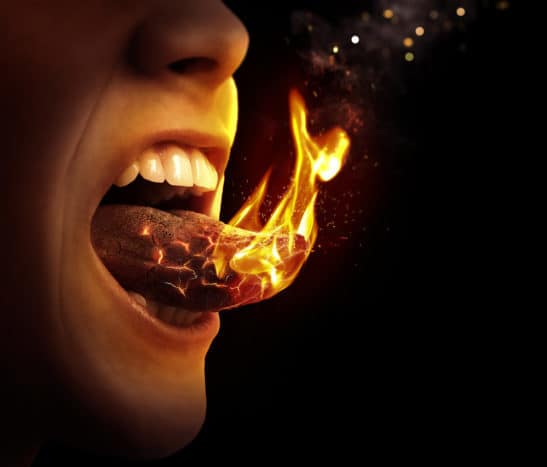 mulut panas burning mouth