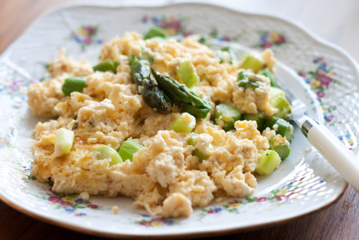 asparagus dan telur