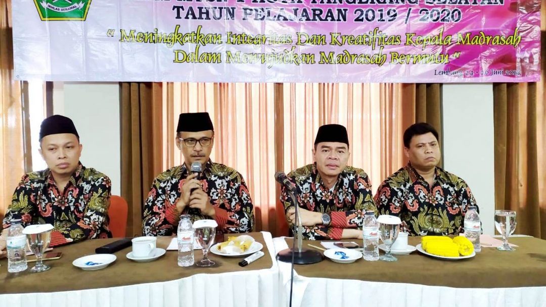 Rapat Kerja KKM MTsN 1 Tangsel Tahun 2019