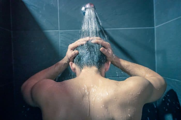 mandi setelah bangun tidur