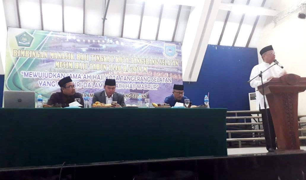 Bimbingan Manasik Haji Tingkat Kota Tangerang Selatan Tahun 2019