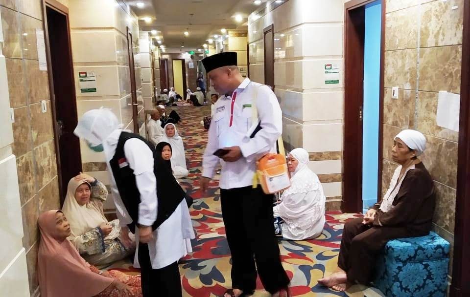 Jemaah Haji Kloter 55 JKG Dalam Keadaan Sehat