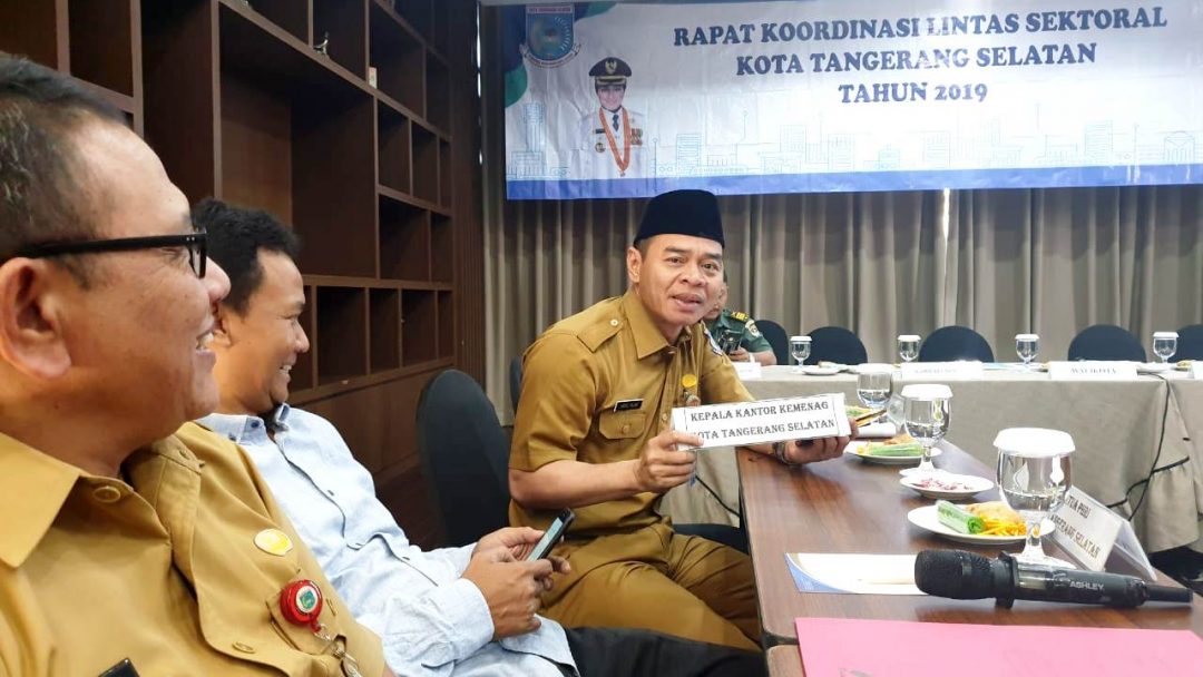 Rapat Koordinasi Lintas Sektoral Kota Tangsel Jelang Idul Adha 1440 H
