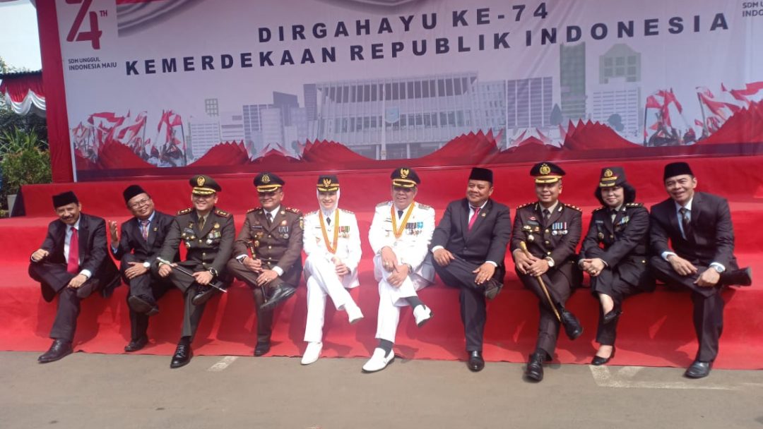 Upacara HUT RI Ke 74 Tahun 2019 Tingkat kota Tangsel