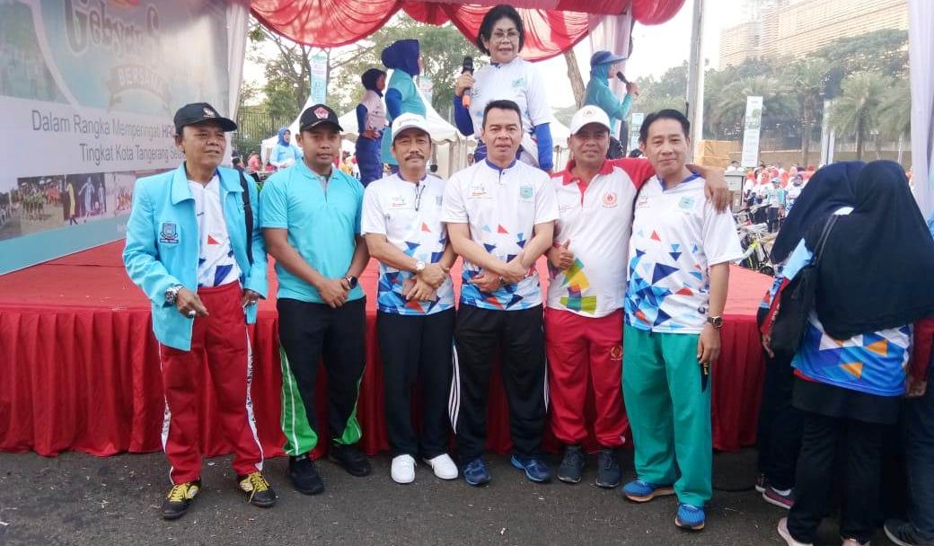 Senam Bersama Haornas Tangsel 2019