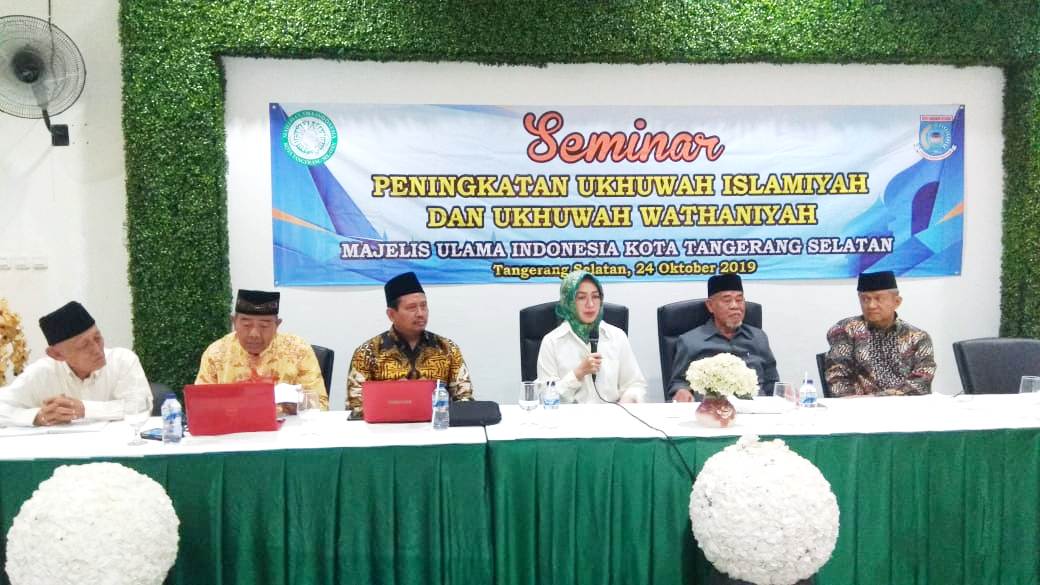 MUI Tangsel Serukan Menjaga Ukhuwah Islamiyah dan Wathaniyah