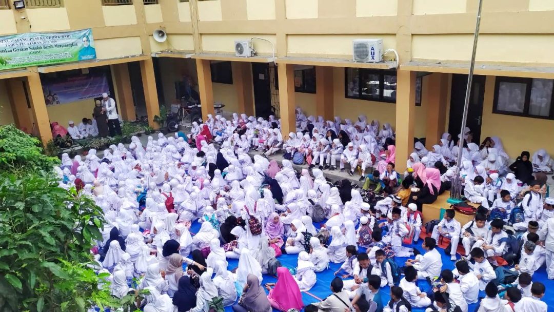 Peringatan Maulid Nabi Muhammad SAW di SDN Serua 03 Ciputat Tangsel