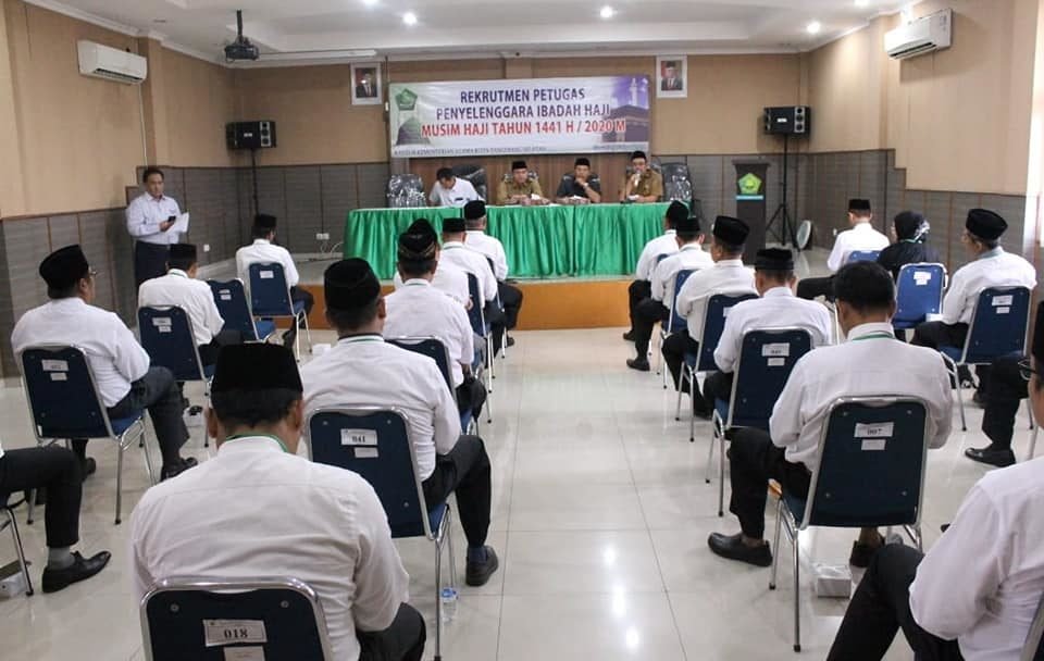 Rekrutmen Calon Petugas Haji Tahun 1441 H / 2020 M Tingkat Kemenag Tangsel