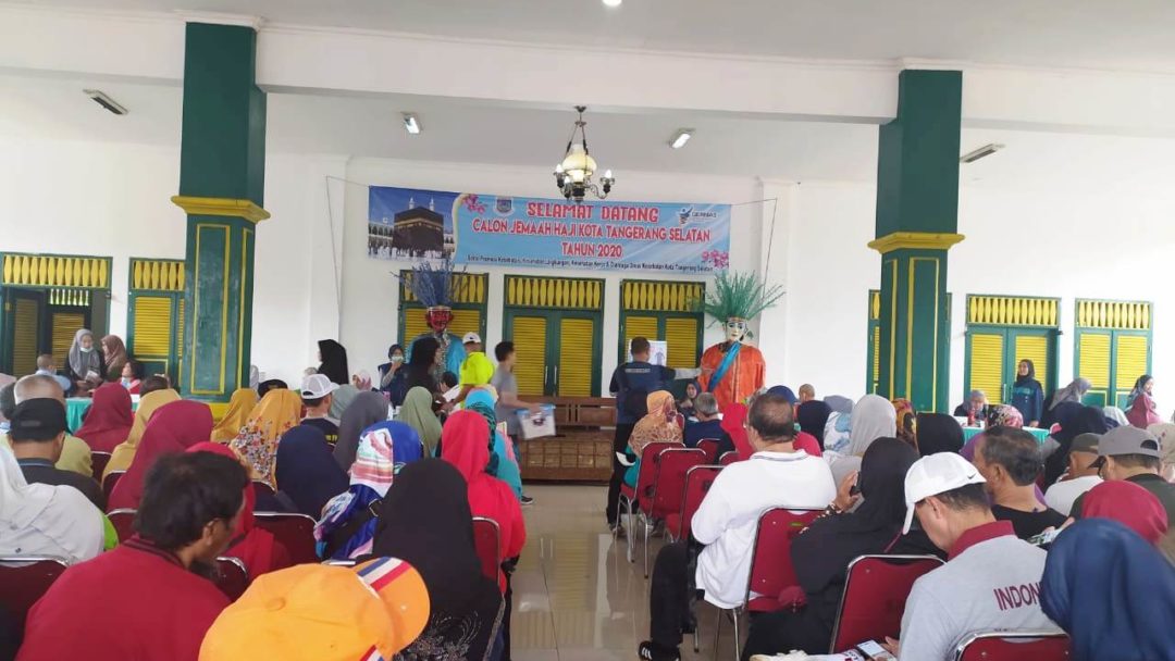 Test Kebugaran Calon Jemaah Haji Tangsel 2020