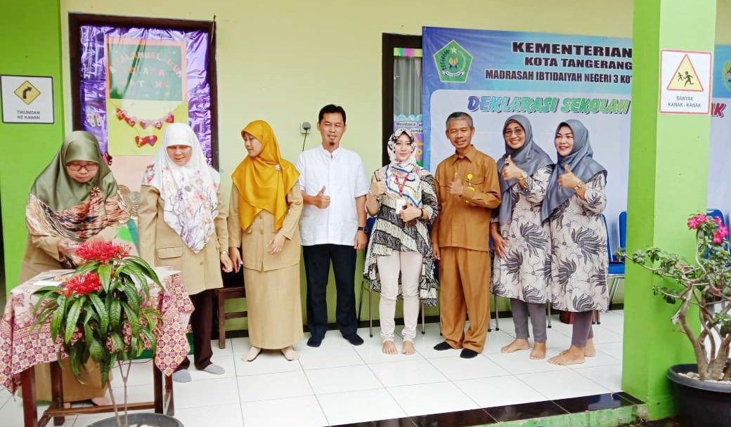 MIN 3 Tangsel Deklarasikan Madrasah Ramah Anak