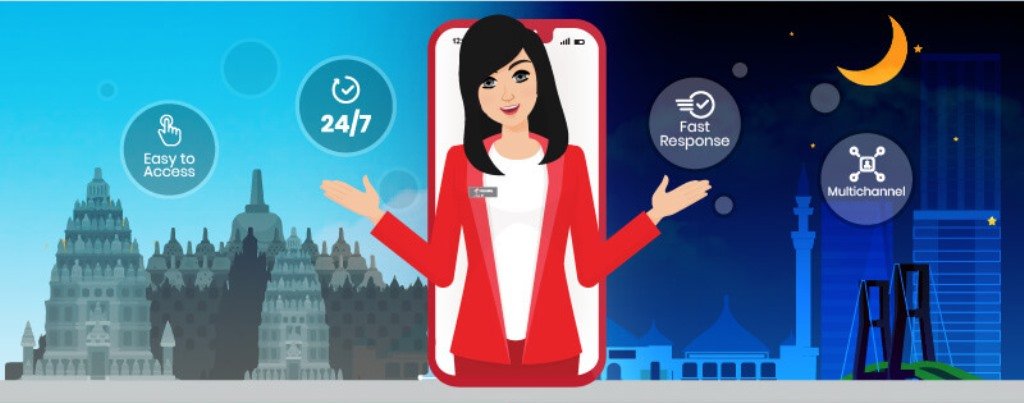 Tanya Veronika Asisten Virtual Telkomsel (telkomsel.com)