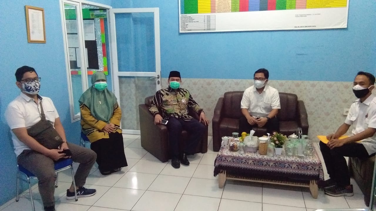 Pengukuran Tanah Hibah untuk Kemenag Tangsel