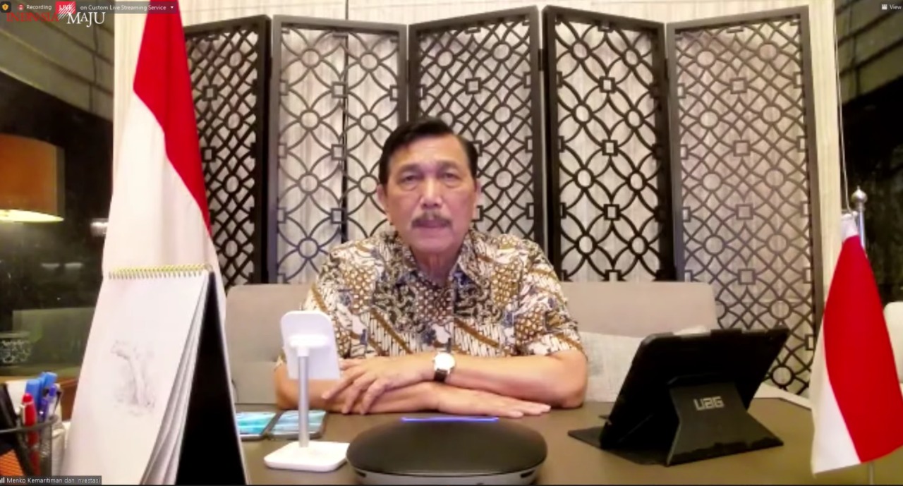 Menteri Koordinator Bidang Kemaritiman dan Investasi (Menko Marves) Luhut Binsar Pandjaitan