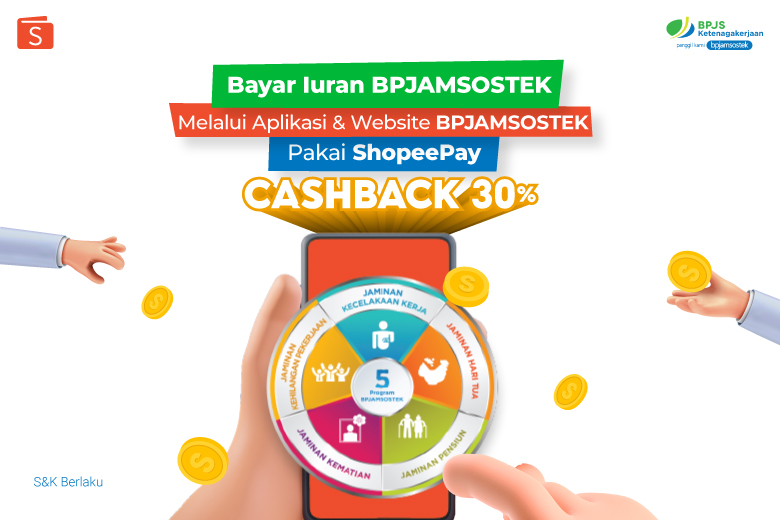 KV - Tingkatkan Adopsi Pembayaran Digital, BPJS Ketenagakerjaan Resmi Berintegrasi dengan ShopeePay