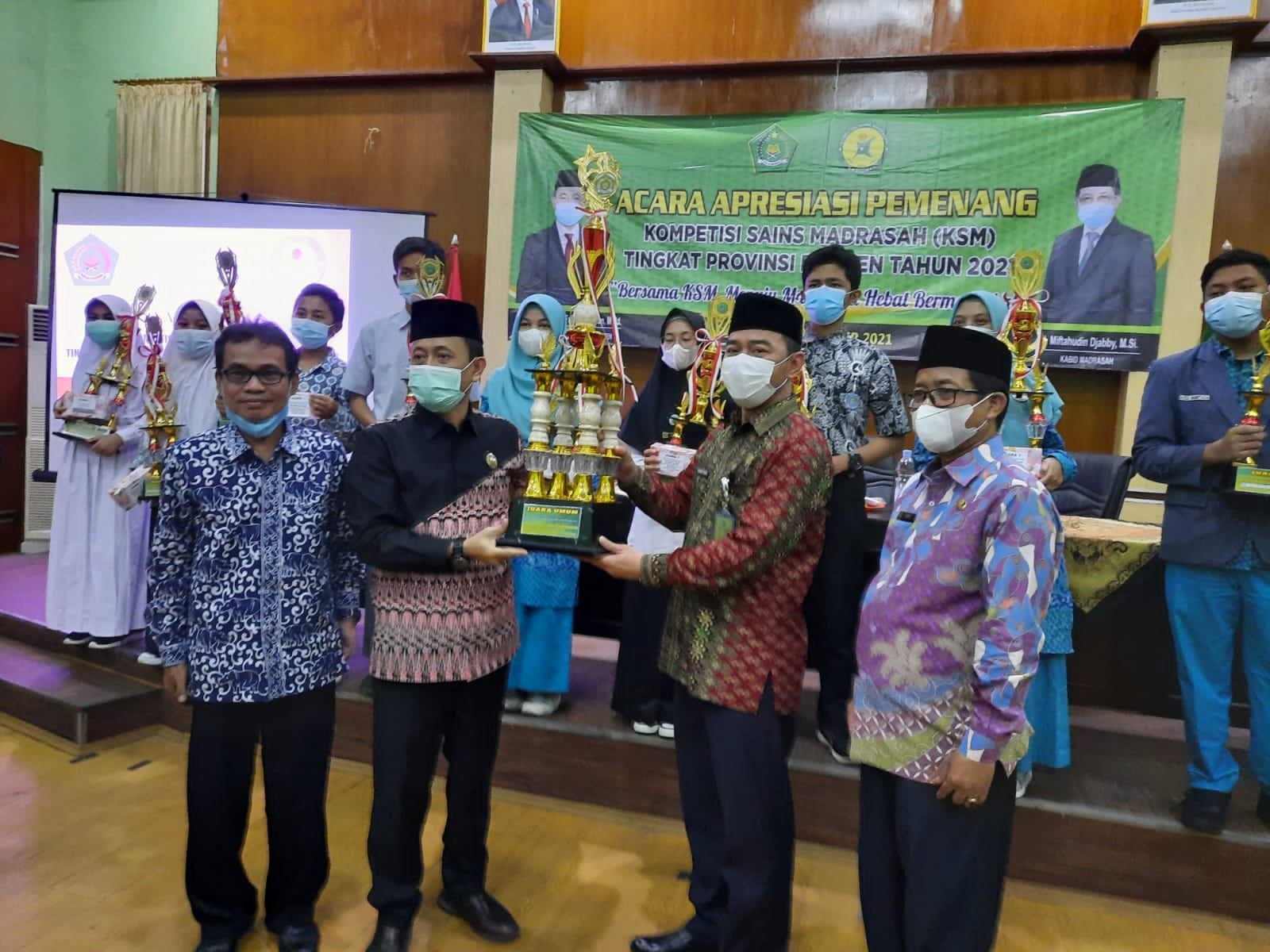 Tangsel Raih Juara Umum KSM Tingkat Provinsi Banten 2021