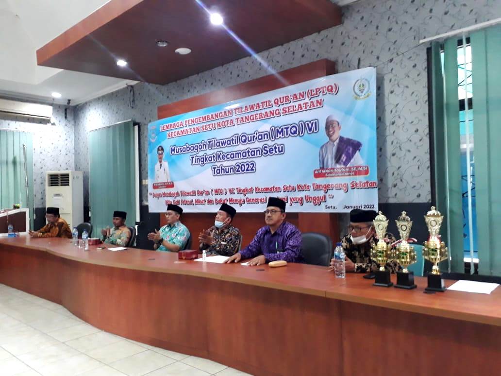 Kecamatan Setu, Tangsel, Gelar MTQ VI Tahun 2022