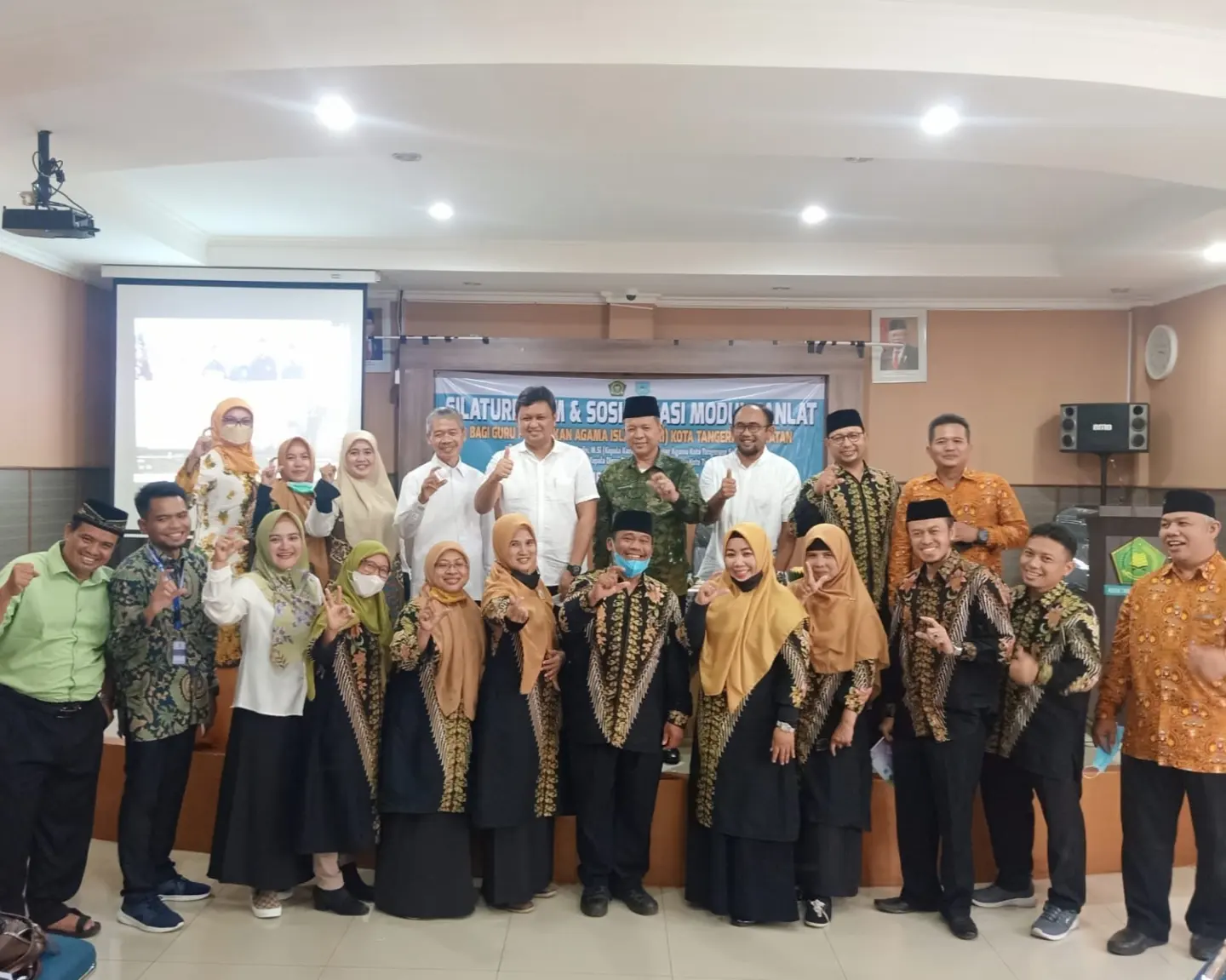 MGMP SMP Tangsel Launching Modul Sanlat