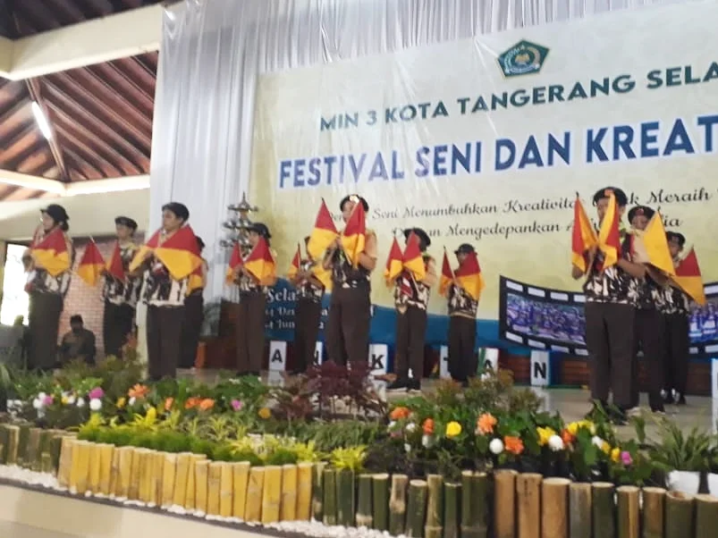 Gali Kreativitas Siswa, MIN 3 Tangsel Gelar Festival Seni