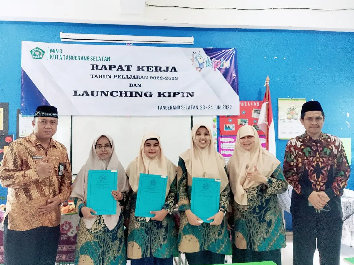 MIN 3 Tangsel Gelar Raker 2022-2023 dan Launching Kipin