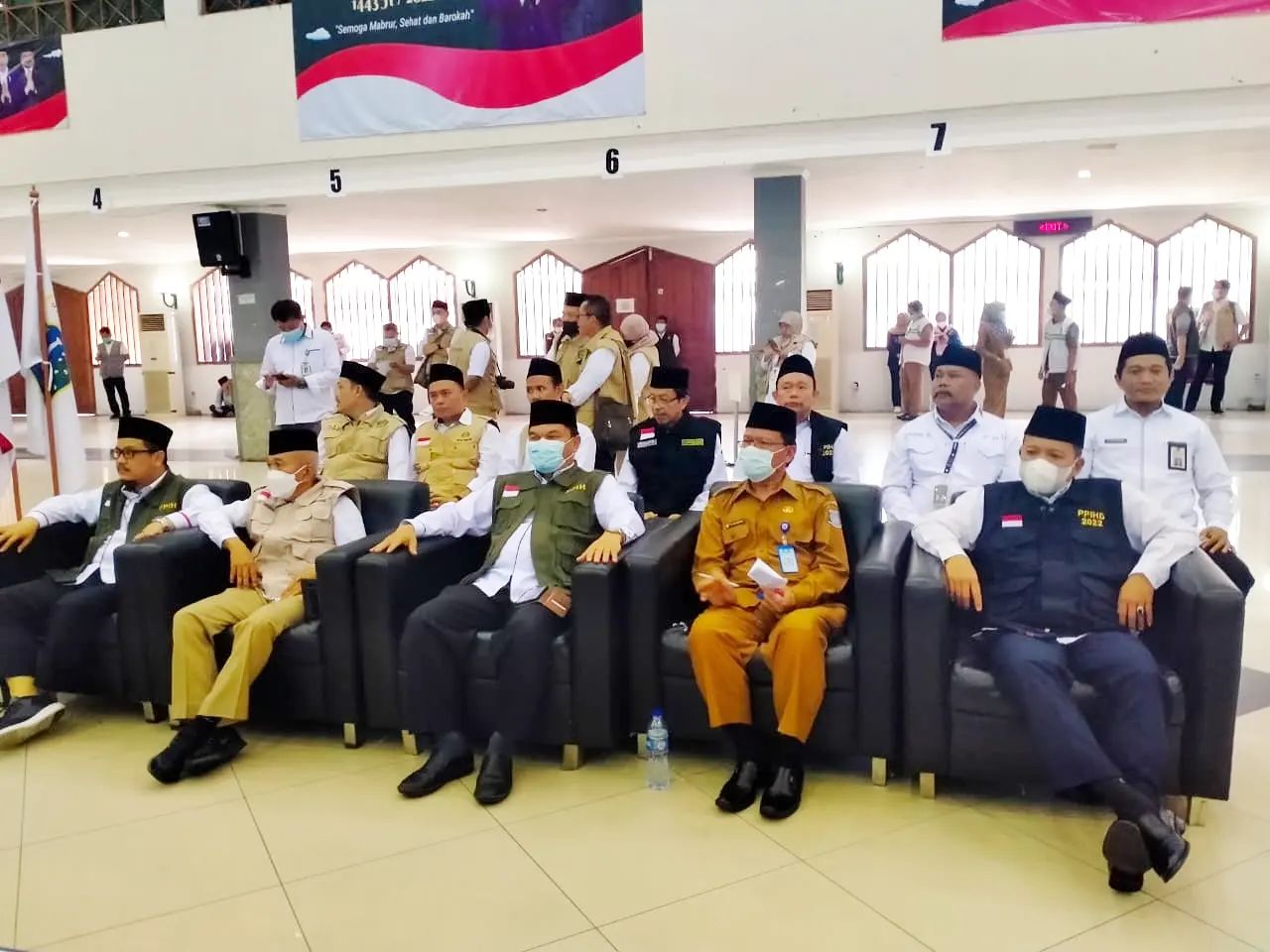 Selamat Datang di Tanah Air Jemaah Haji Kloter 25 JKG Asal Kota Tangsel Provinsi Banten