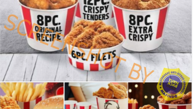 [SALAH] KFC Bagi-Bagi Tiga Ember Ayam Gratis untuk Merayakan 71 Tahun KFC