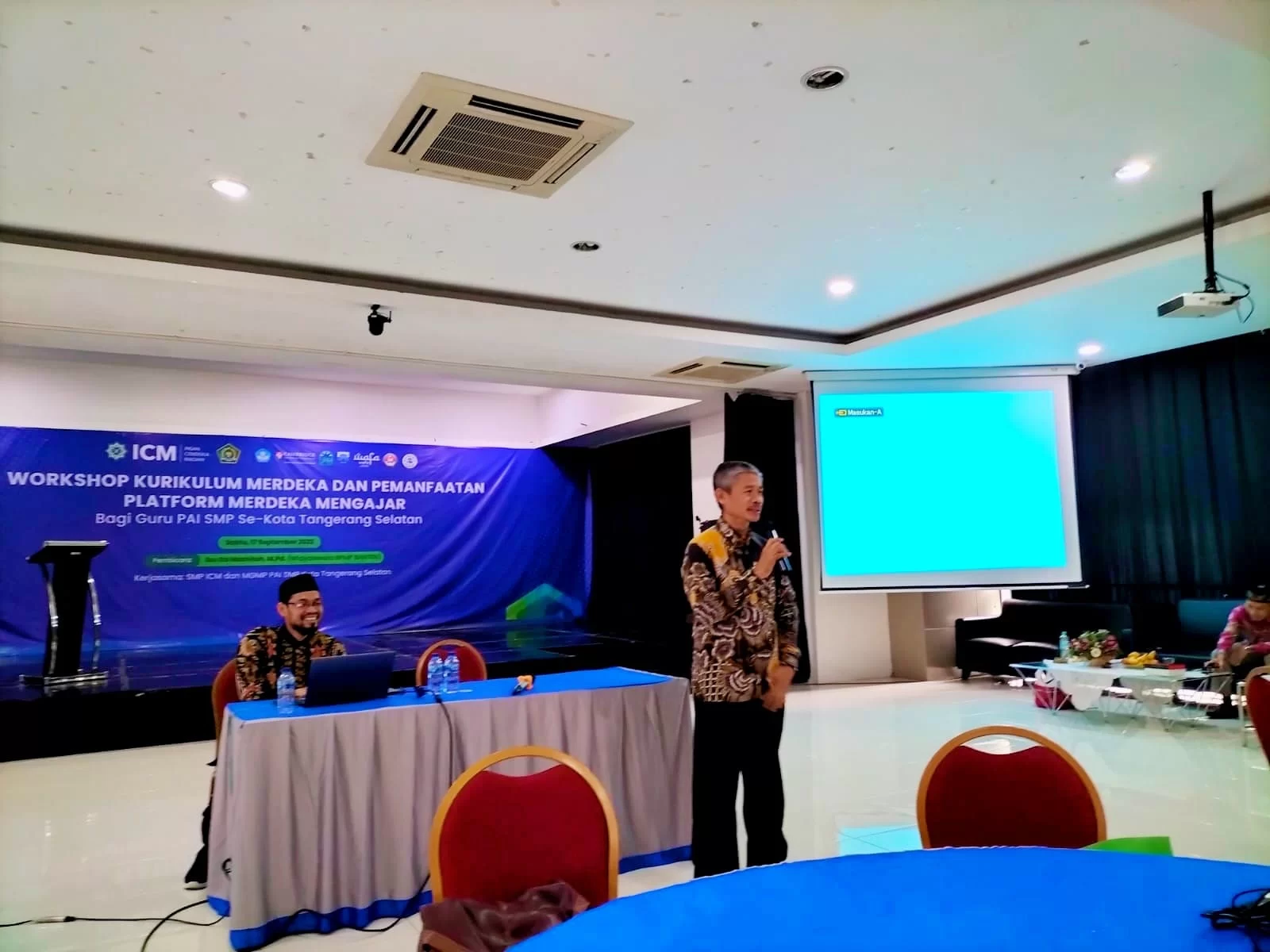 MGMP PAI Tangsel Gugus 1-7 Gelar Workshop Pemanfaatan Flatform Mengajar Kurikulum Merdeka