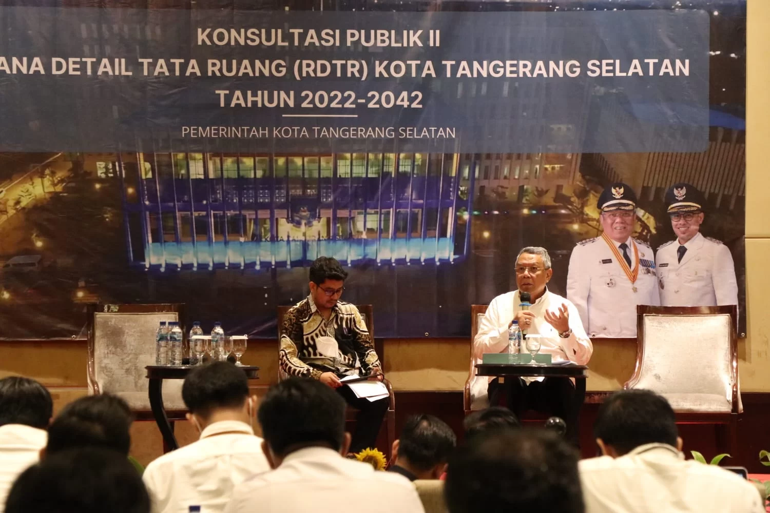 Gelar Konsultasi Publik II RDTR Kota Tangsel 2022-2024, Benyamin Davnie ...