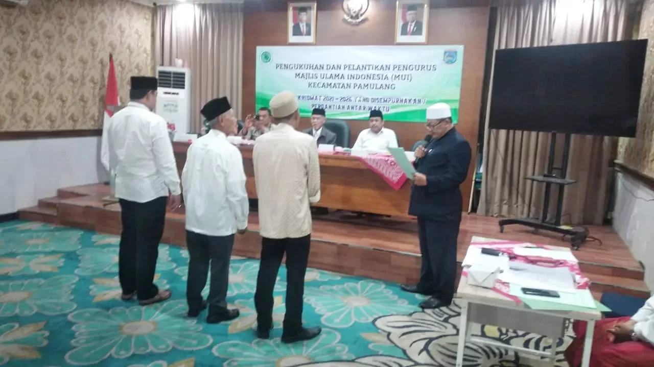 MUI Tangsel Lantik Pengurus MUI Kecamatan Pamulang