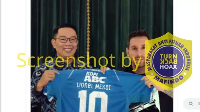 [SALAH] Messi Masuk ke Persib