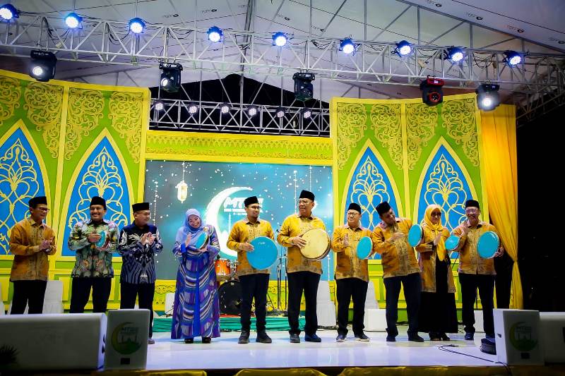 Wali Kota Benyamin Davnie buka Musabaqoh Tilawatil Quran (MTQ) ke-XIV tingkat Kota Tangerang Selatan (Tangsel) Tahun 2023 (1)
