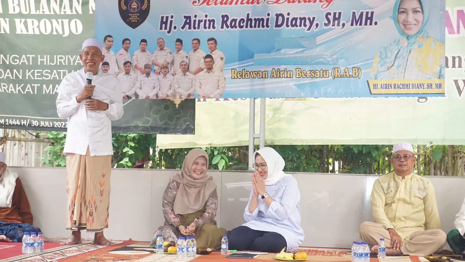 Didoakan Ulama Kronjo, Airin Rachmi Diany: Bagian dari Kekuatan untuk Terus Berikhtiar