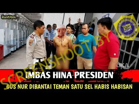 [SALAH] AKIBAT ULAH SENDIRI !! SUGIK NUR DIHAJAR TEMAN SATU SEL HINGGA BABAK BELUR BEGINI