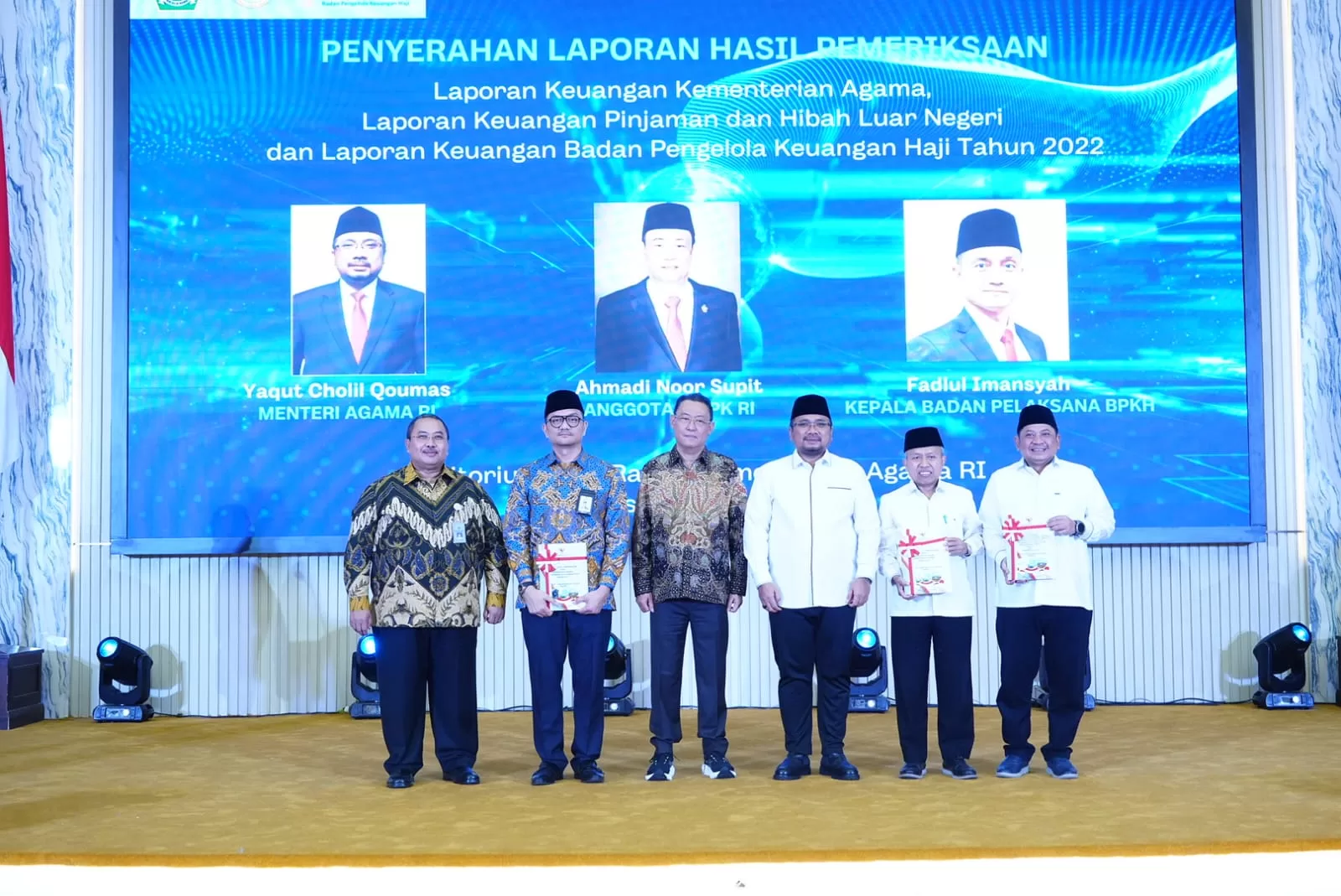 BPK Apresiasi Kemenag Raih Tujuh Kali WTP Berturut-turut