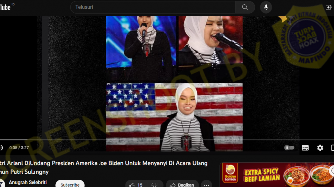 [SALAH] Simon Cowell Angkat Putri Ariani sebagai Anak