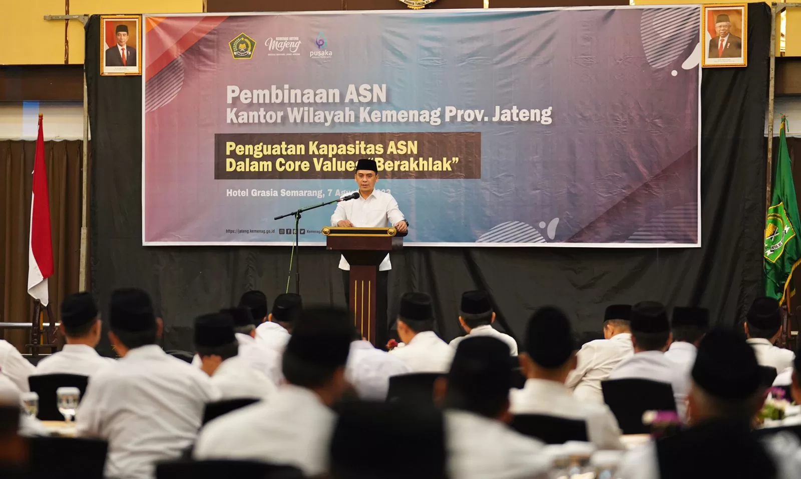 Wamenag Ingatkan ASN Kemenag Perkuat  Disiplin untuk Capai Target Kinerja 