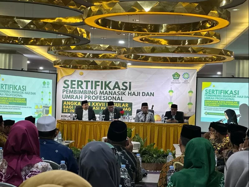 Persiapan Haji 1445 H, Kemenag Gelar Sertifikasi Pembimbing Manasik bagi ASN