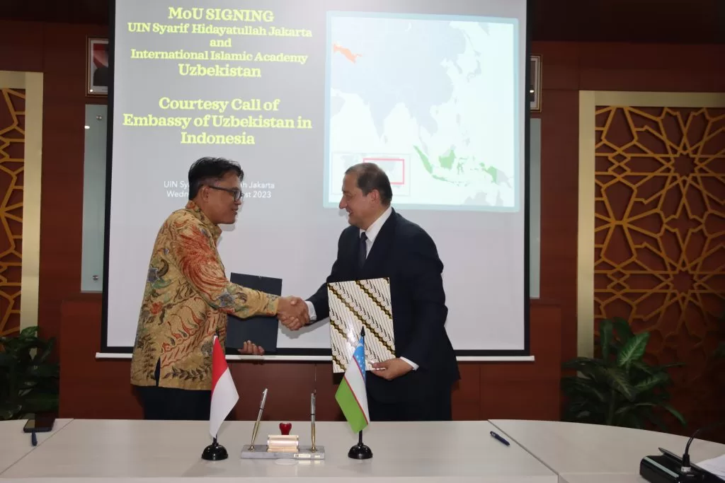 UIN Jakarta dan Akademi Islam Internasional Uzbekistan Teken Kerjasama - UIN Syarif Hidayatullah Jakarta Official Website