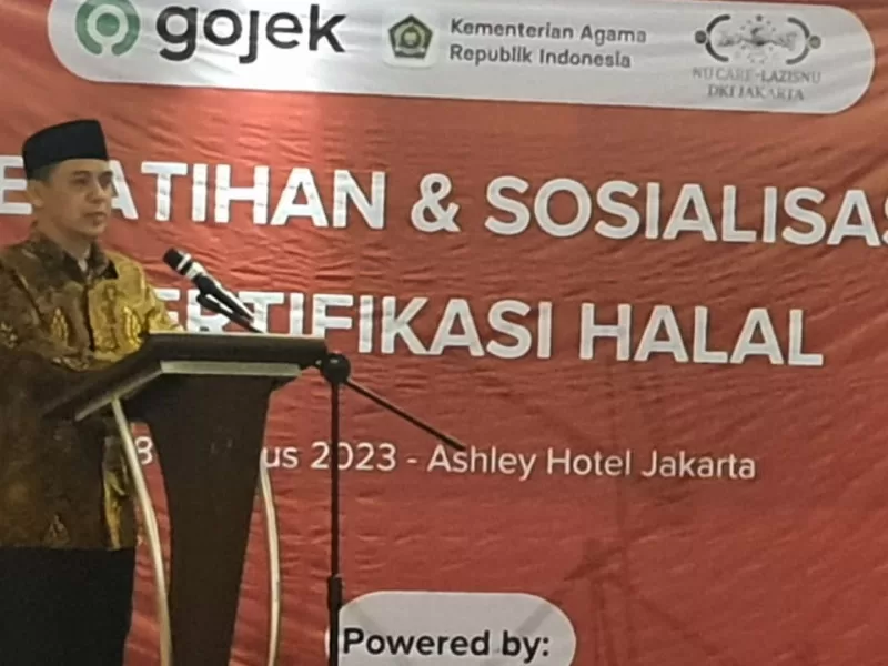 Wamenag Sambut Baik Kolaborasi GoTo-LAZIS NU Gelar Pelatihan dan Sosialisasi Sertifikasi Halal UMKM