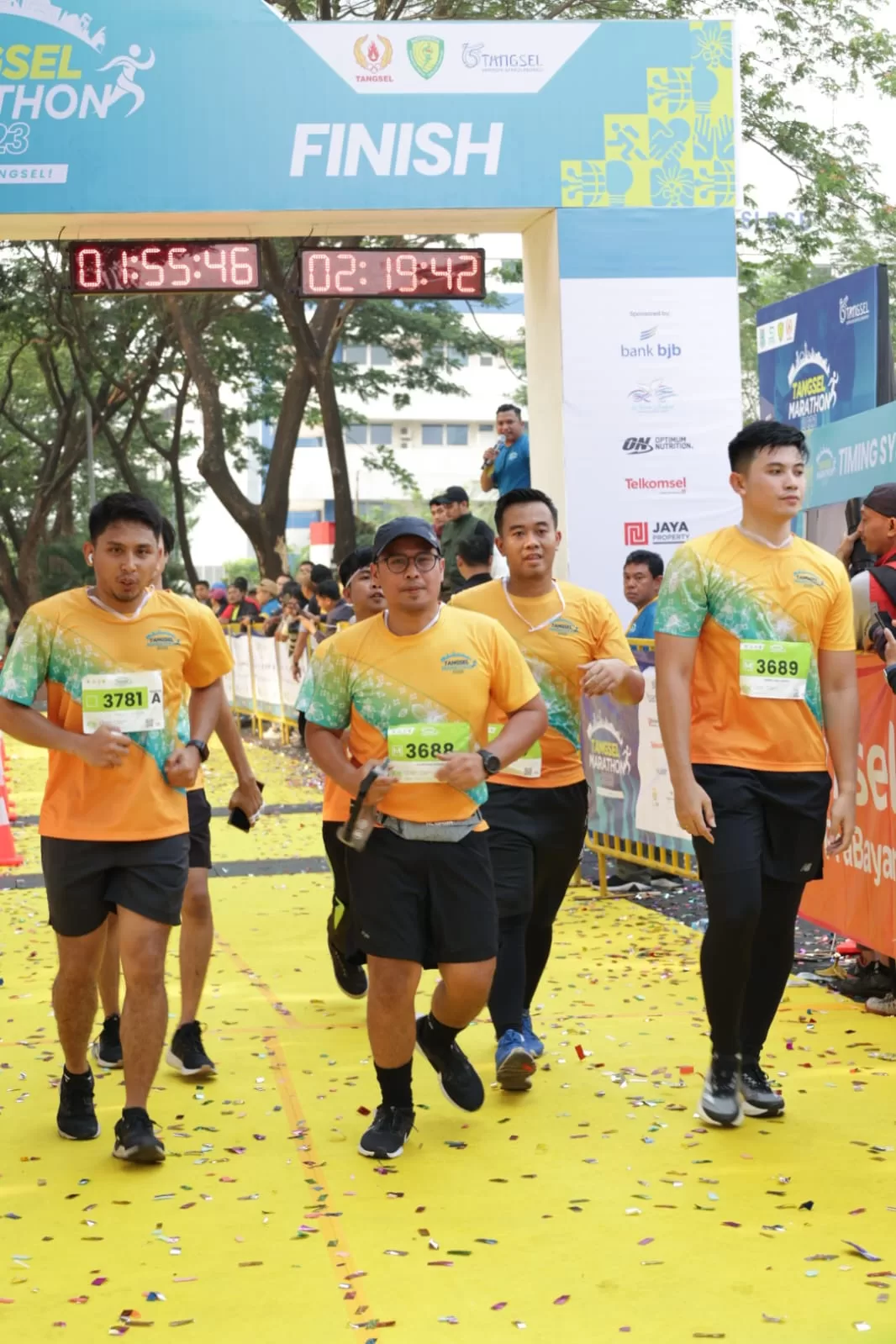 Ikuti Tangsel Marathon 2023, Wakil Wali Kota Pilar Saga Ichsan Berhasil Tempuh Jarak 10 KM