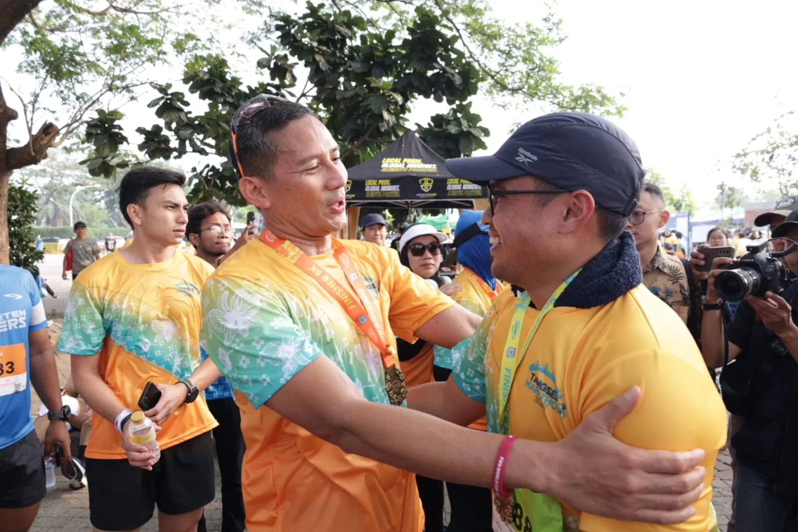 Ikut Tangsel Marathon 2023, Menparekraf Sandiaga Uno Puji Keberhasilan Acara
