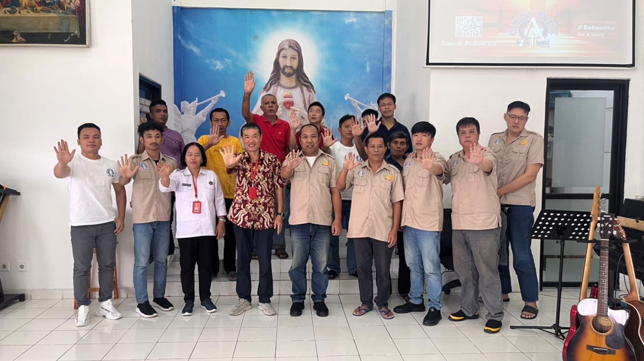 Penyuluh Agama Kristen Kemenag Tangsel Lakukan Pembinaan di Lapas Gunung Sindur